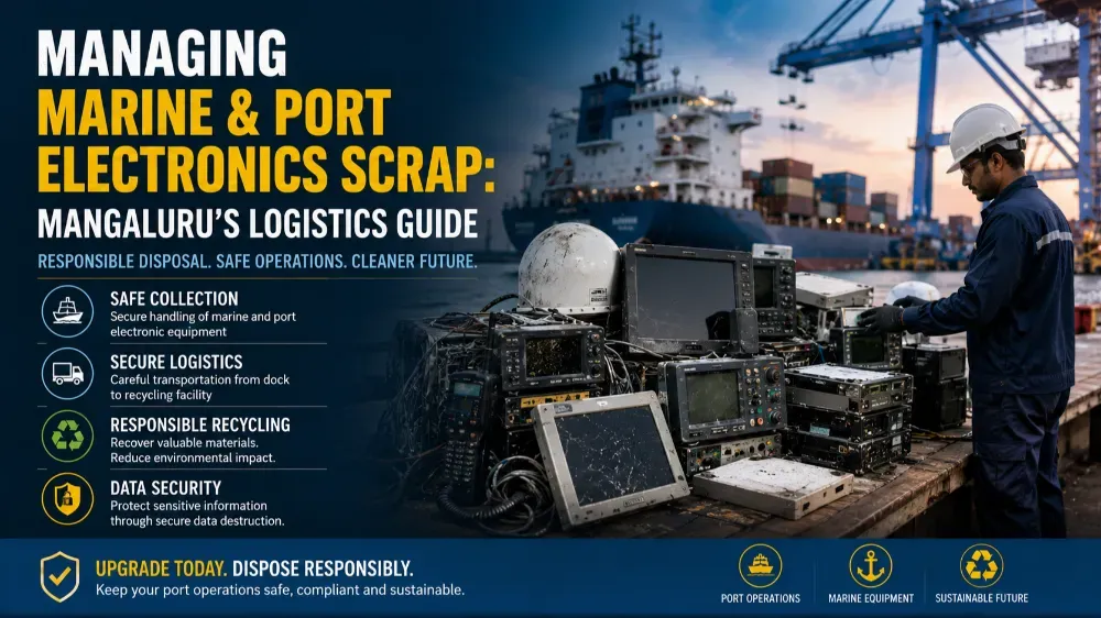 Managing Marine and Port Electronics Scrap: Mangaluru’s Logistics Guide