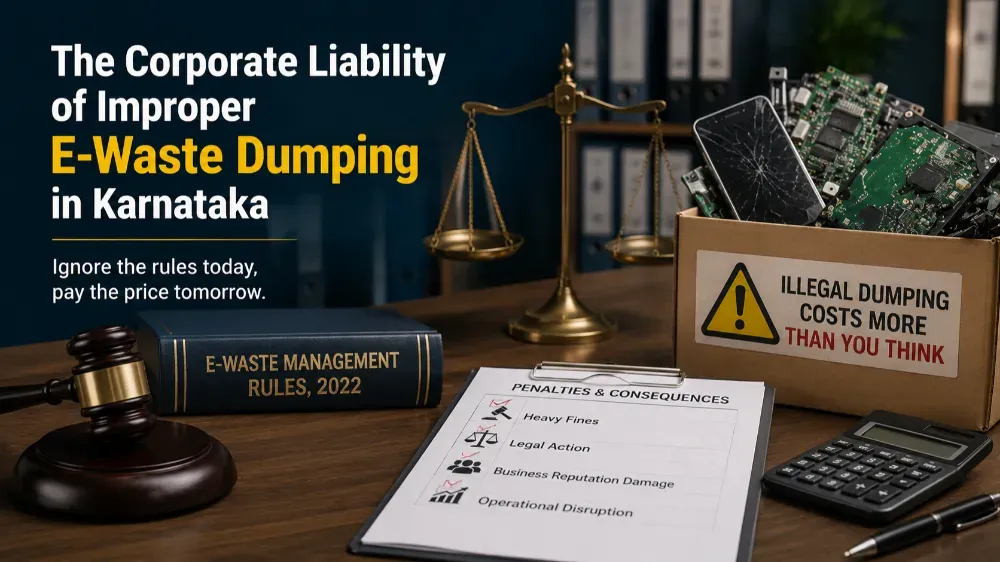 The Corporate Liability of Improper E-Waste Dumping in Karnataka